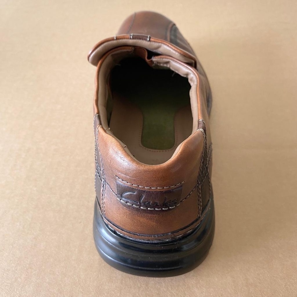 Clarks Loafers Escalade Step Slip-On Leather Upper Shoes - Picture 5 of 9